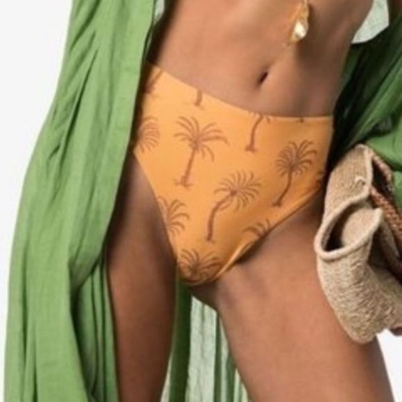 NWT Onia Sabrina Palm Tree Bikini Bottom Size XL - Picture 3 of 10